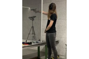 Sina mit der Sportpistole